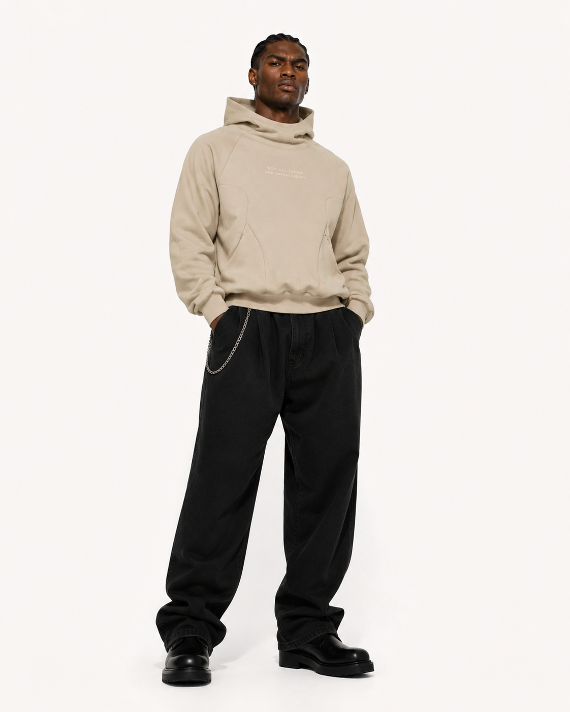 Doctrine Hoodie Apricot