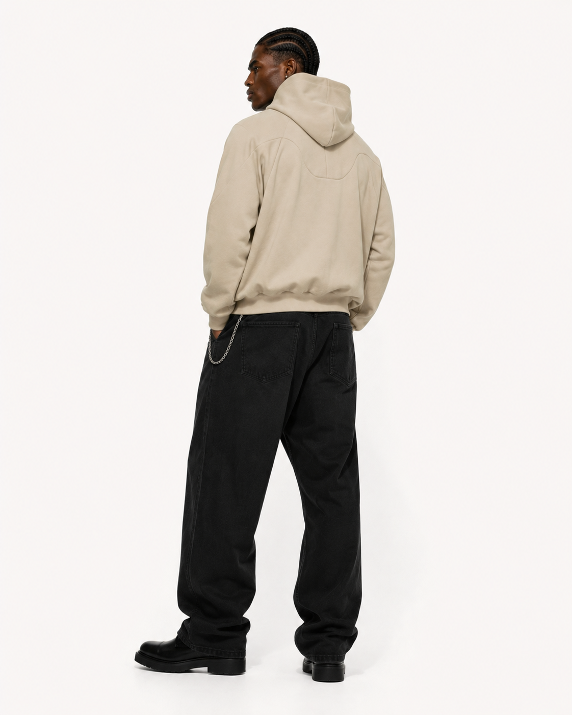 Doctrine Hoodie Apricot