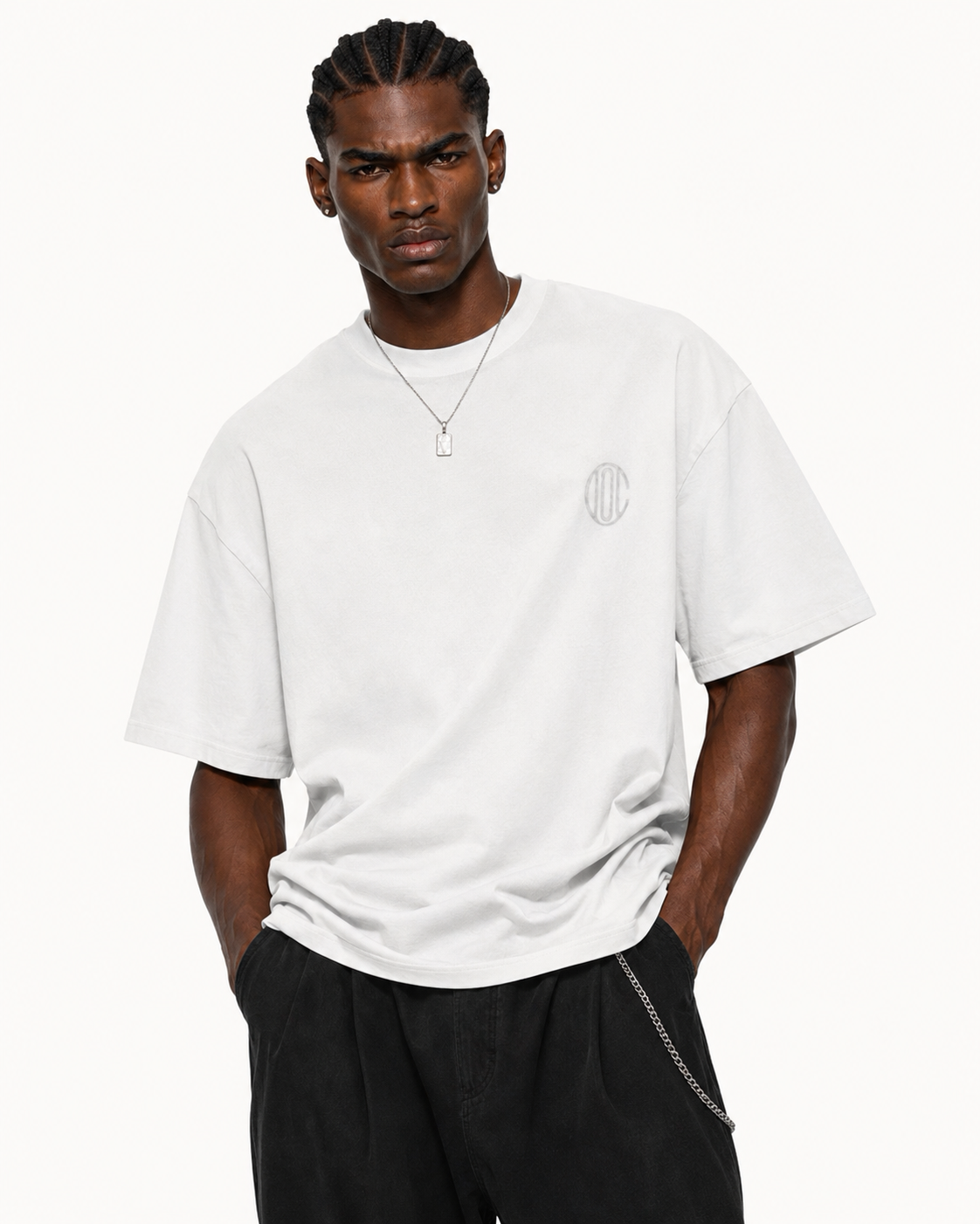Crest T-shirt White