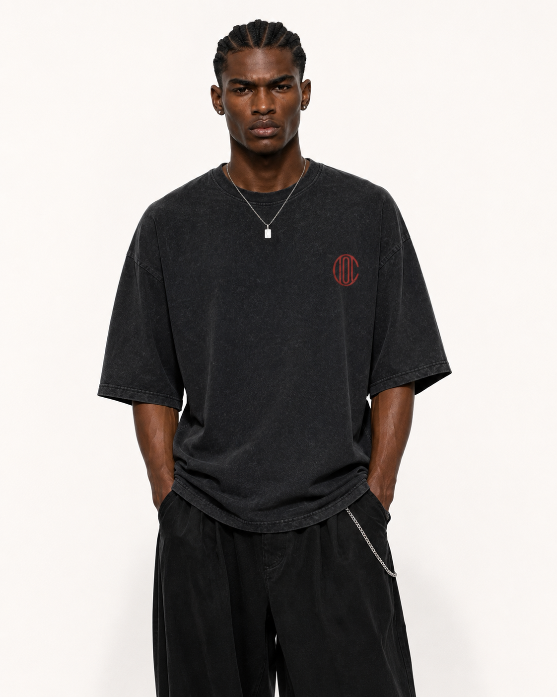 Crest T-shirt Black