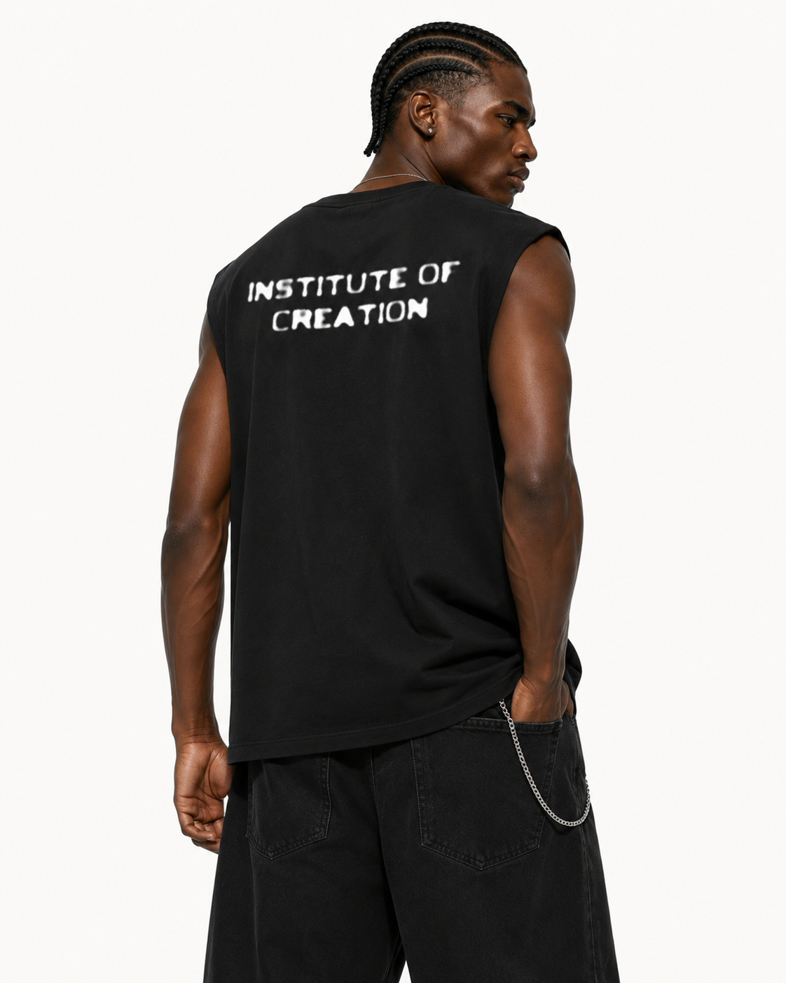 Primordial Tank Top Black