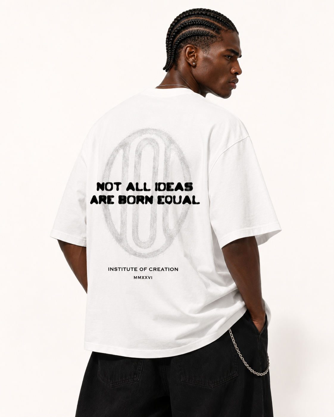 Crest T-shirt White