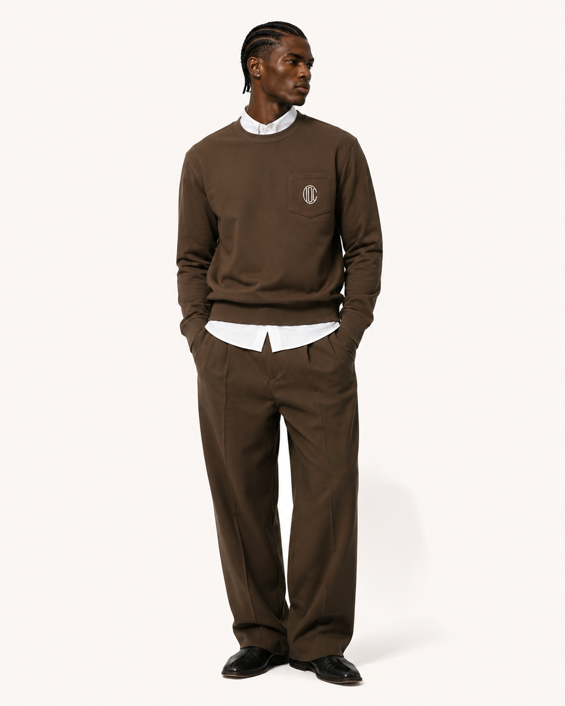 Ledger Sweatshirt Coffee