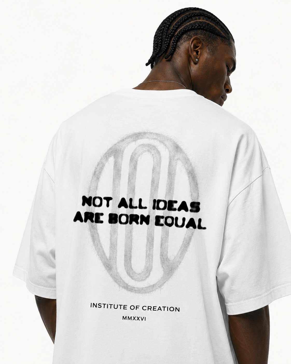 Crest T-shirt White