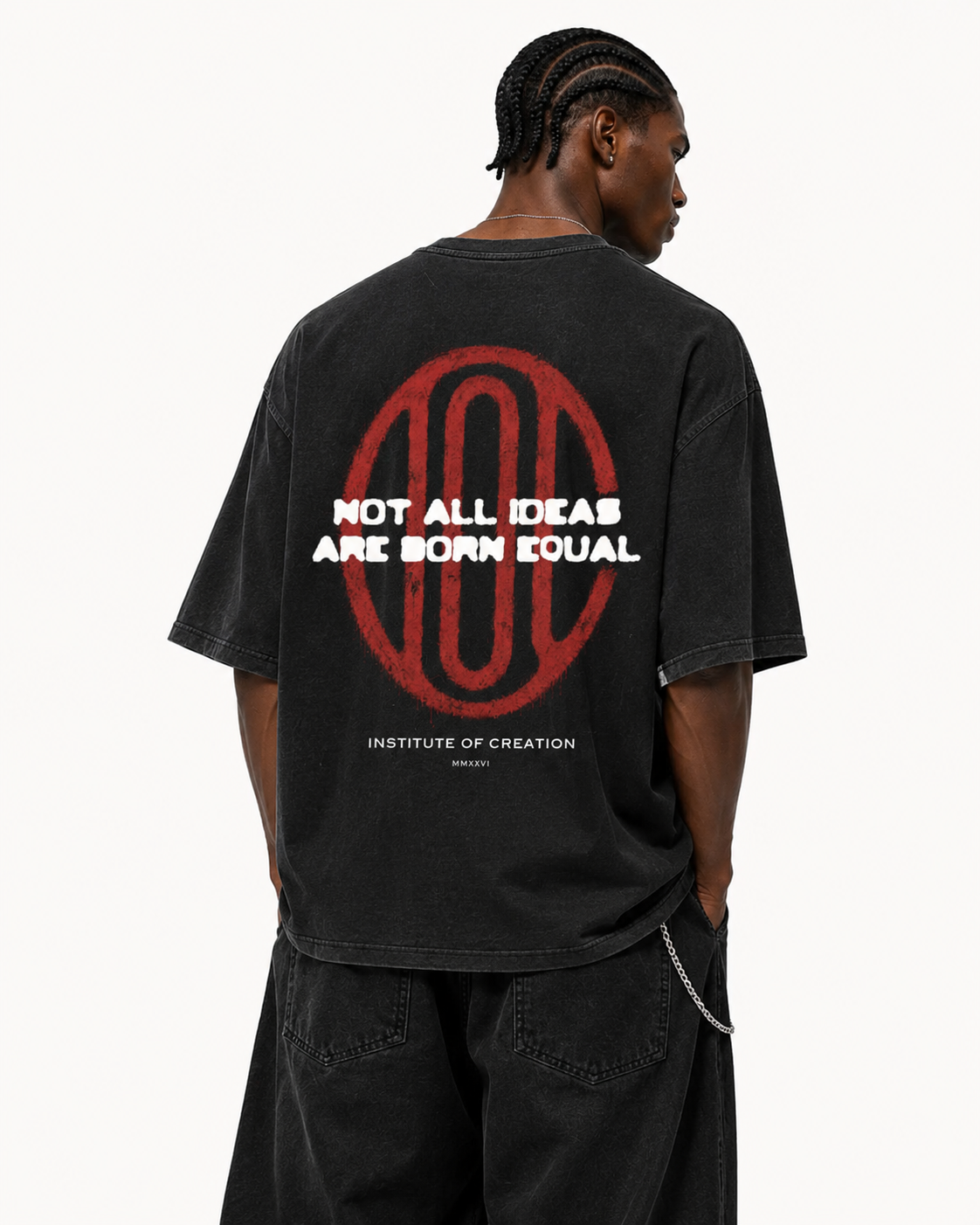 Crest T-shirt Black