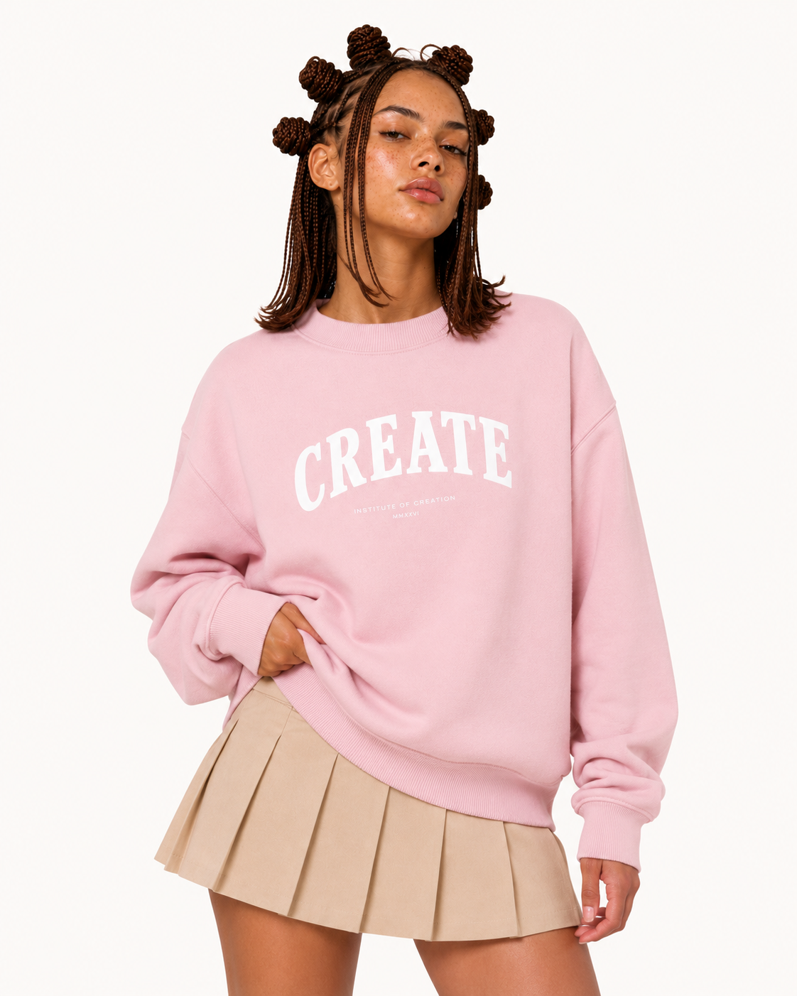 Artisan Sweatshirt Pink