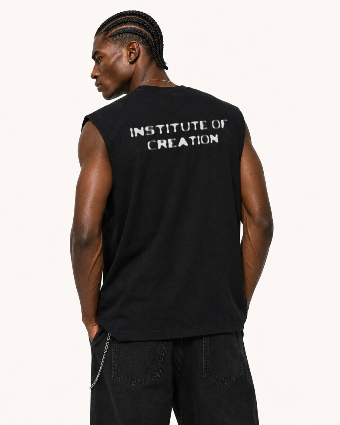 Primordial Tank Top Black
