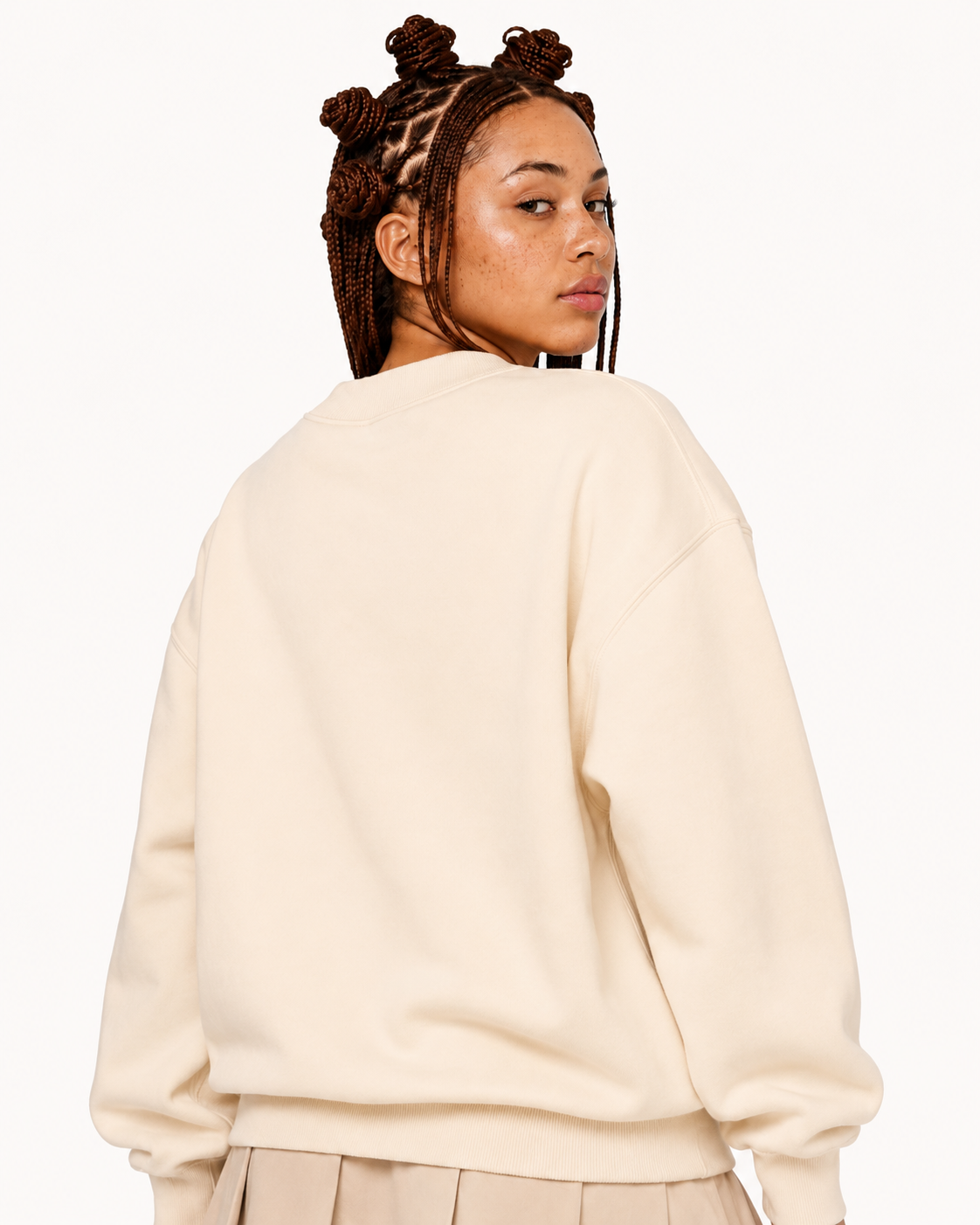 Artisan Sweatshirt Cream Apricot