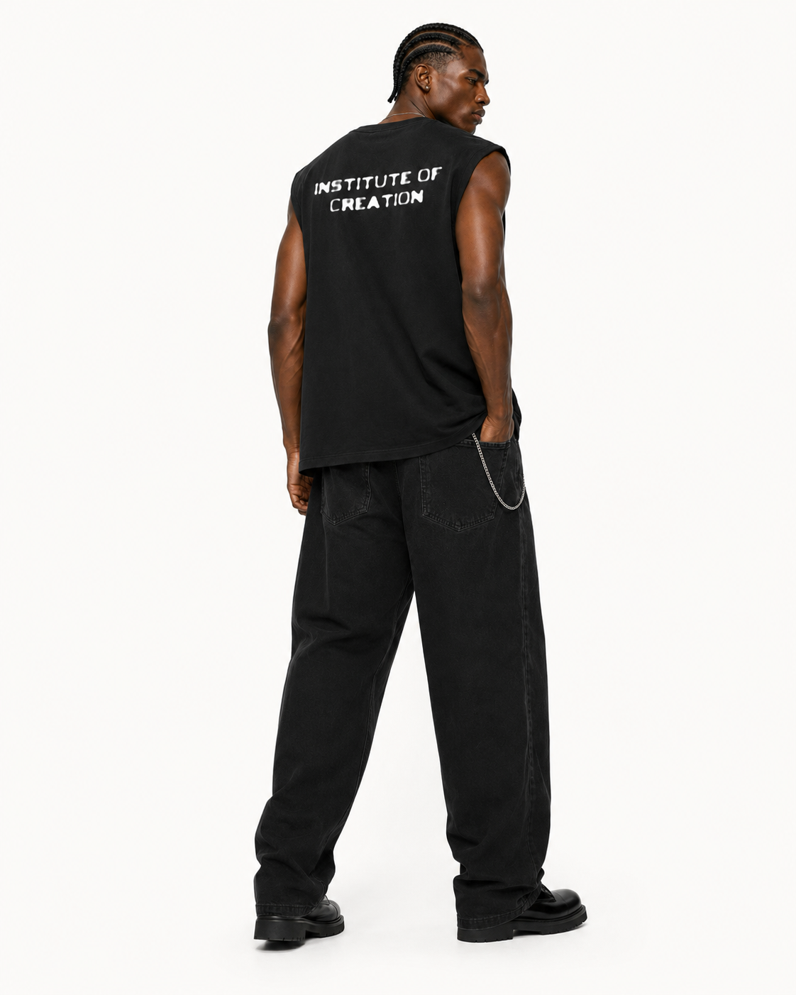 Primordial Tank Top Black