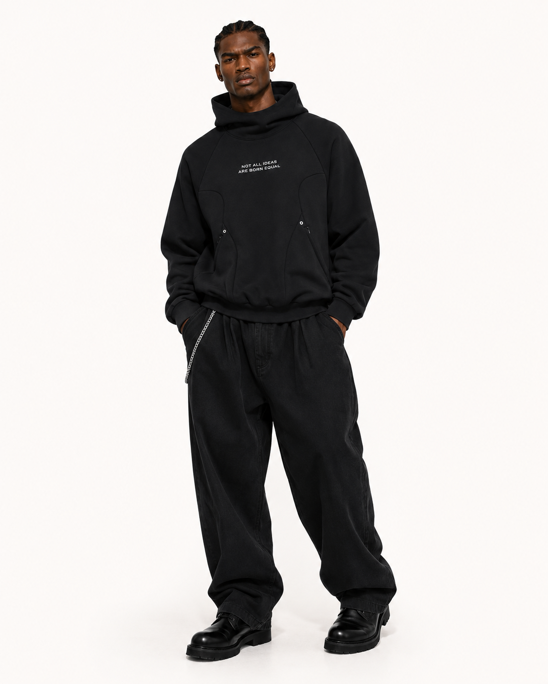 Doctrine Hoodie Black
