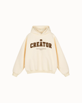 Creator Varsity Hoodie Cream Apricot — Institute of Creation