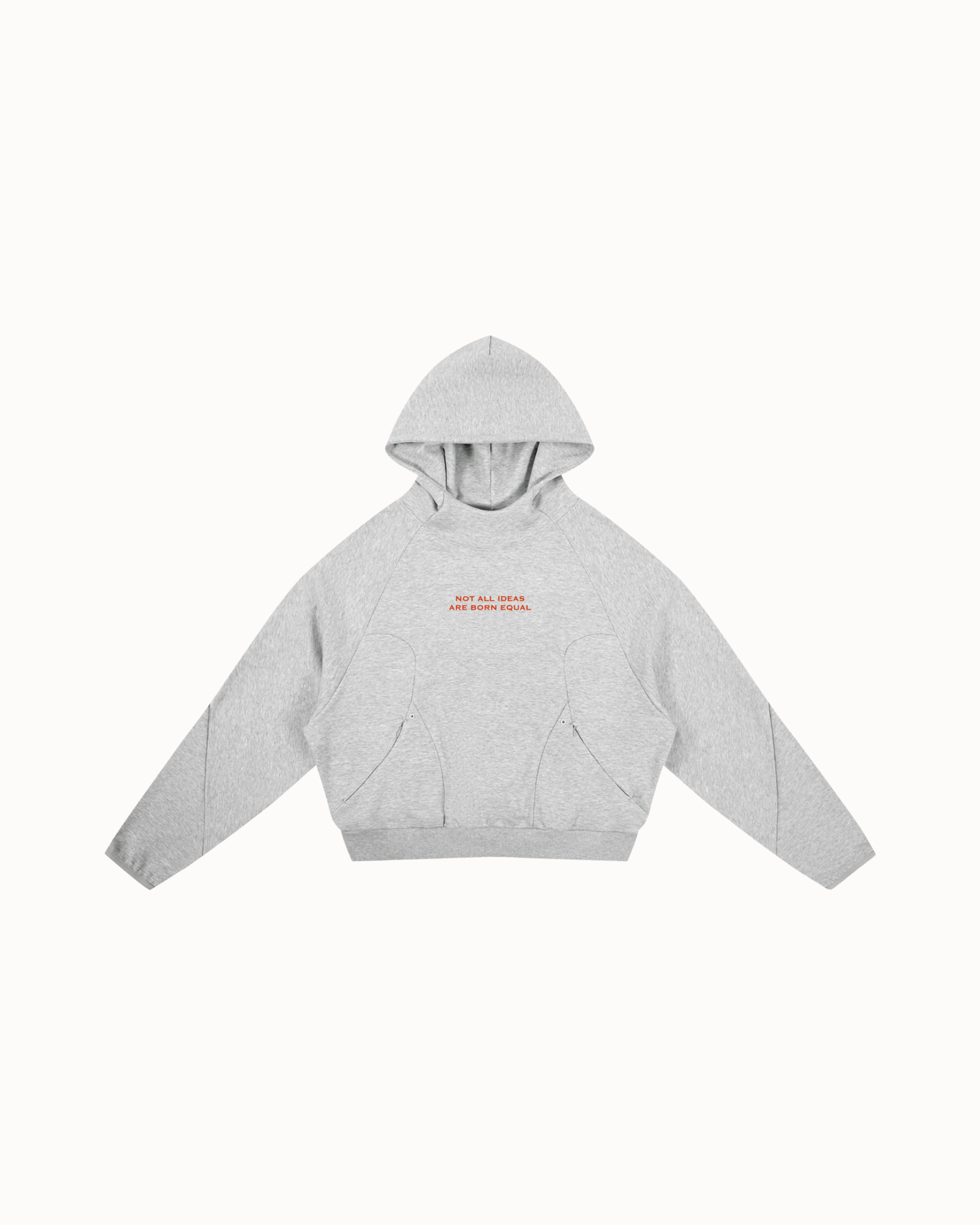 Doctrine Hoodie Flower Gray — Institute of Creation