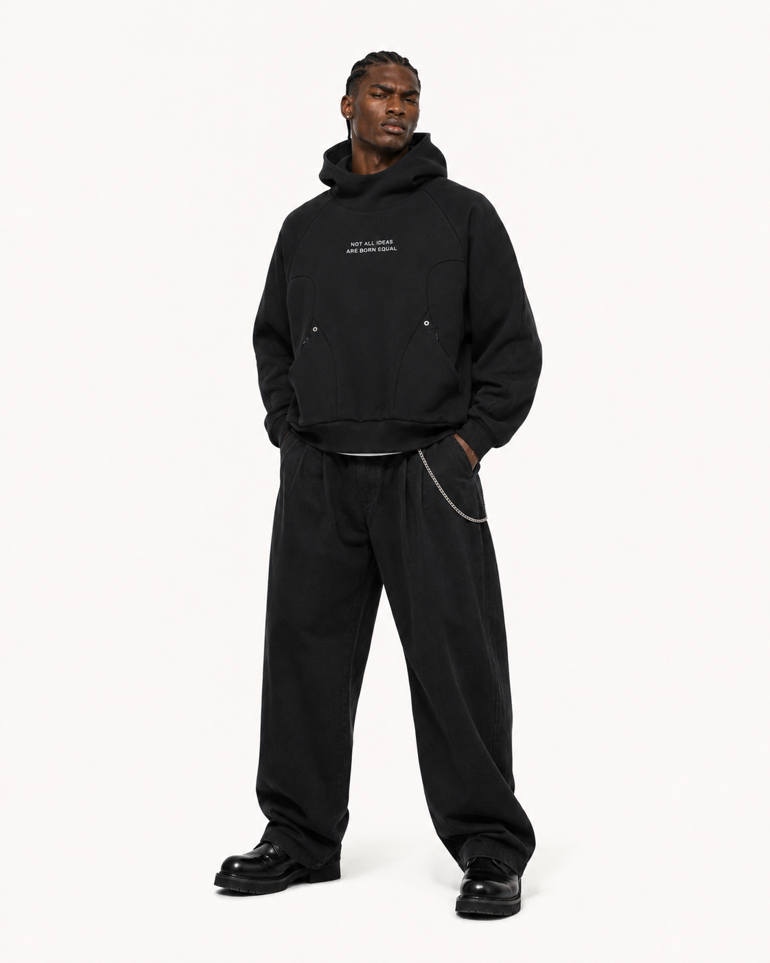 Doctrine Hoodie Black