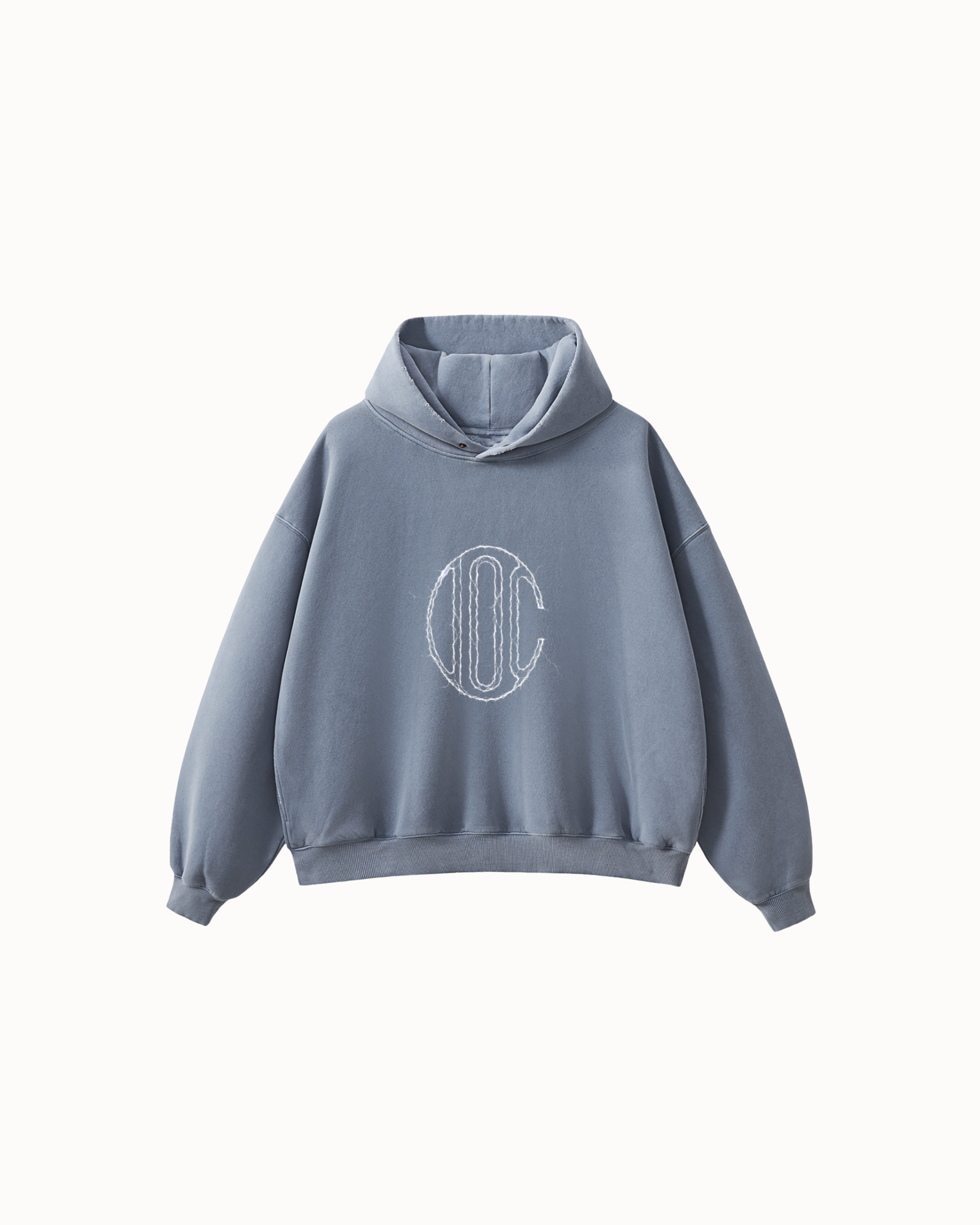 Electro Hoodie Blue — Institute of Creation