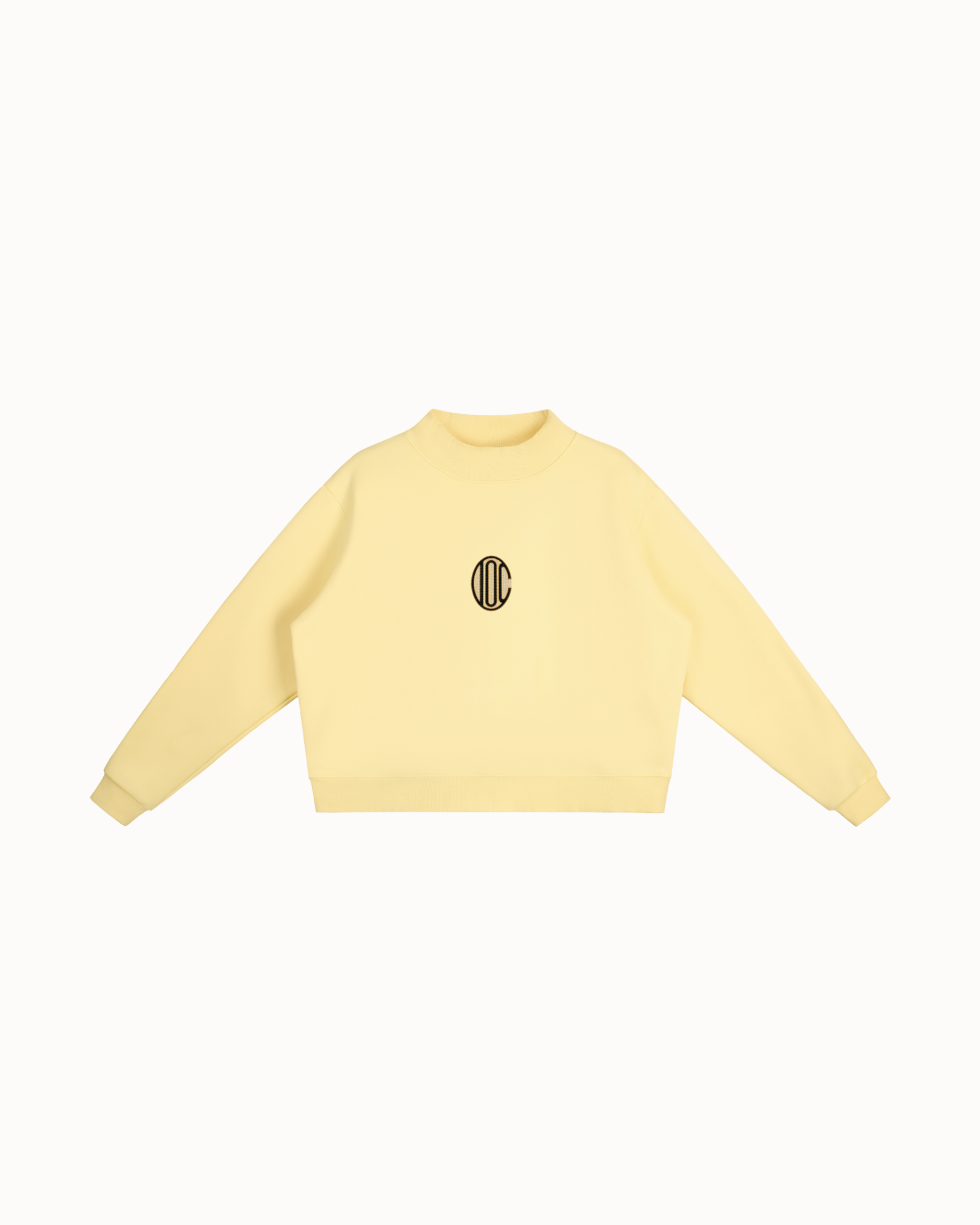 Emblem Sweatshirt Yellow — Institute of Creation