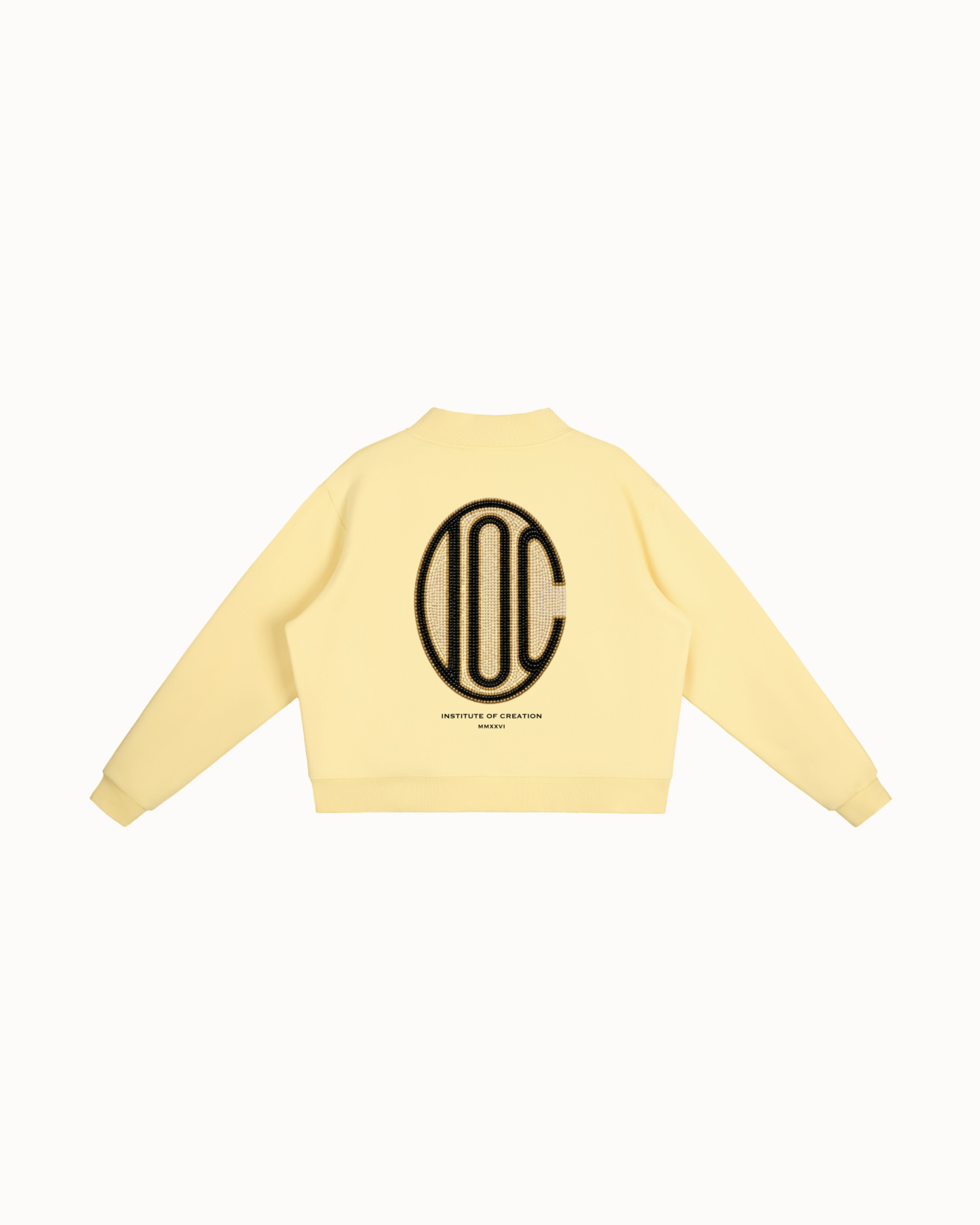 Emblem Sweatshirt Yellow