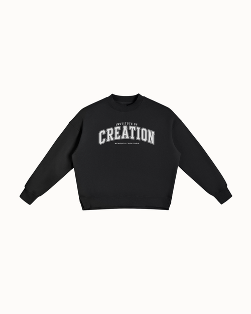 Genesis Sweatshirt Black — Institute of Creation