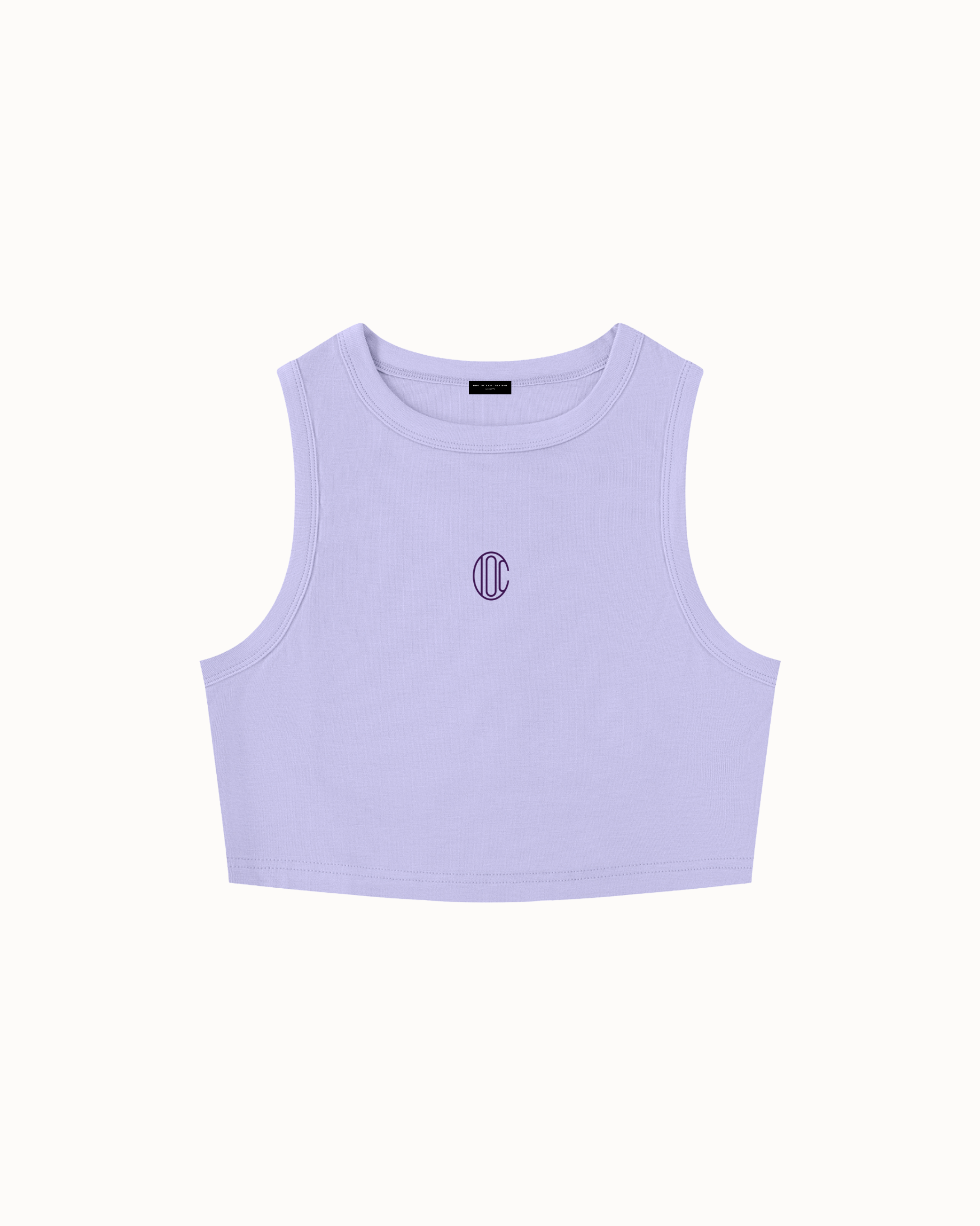 Icon Crop Tank Light Purple — Institute of Creation