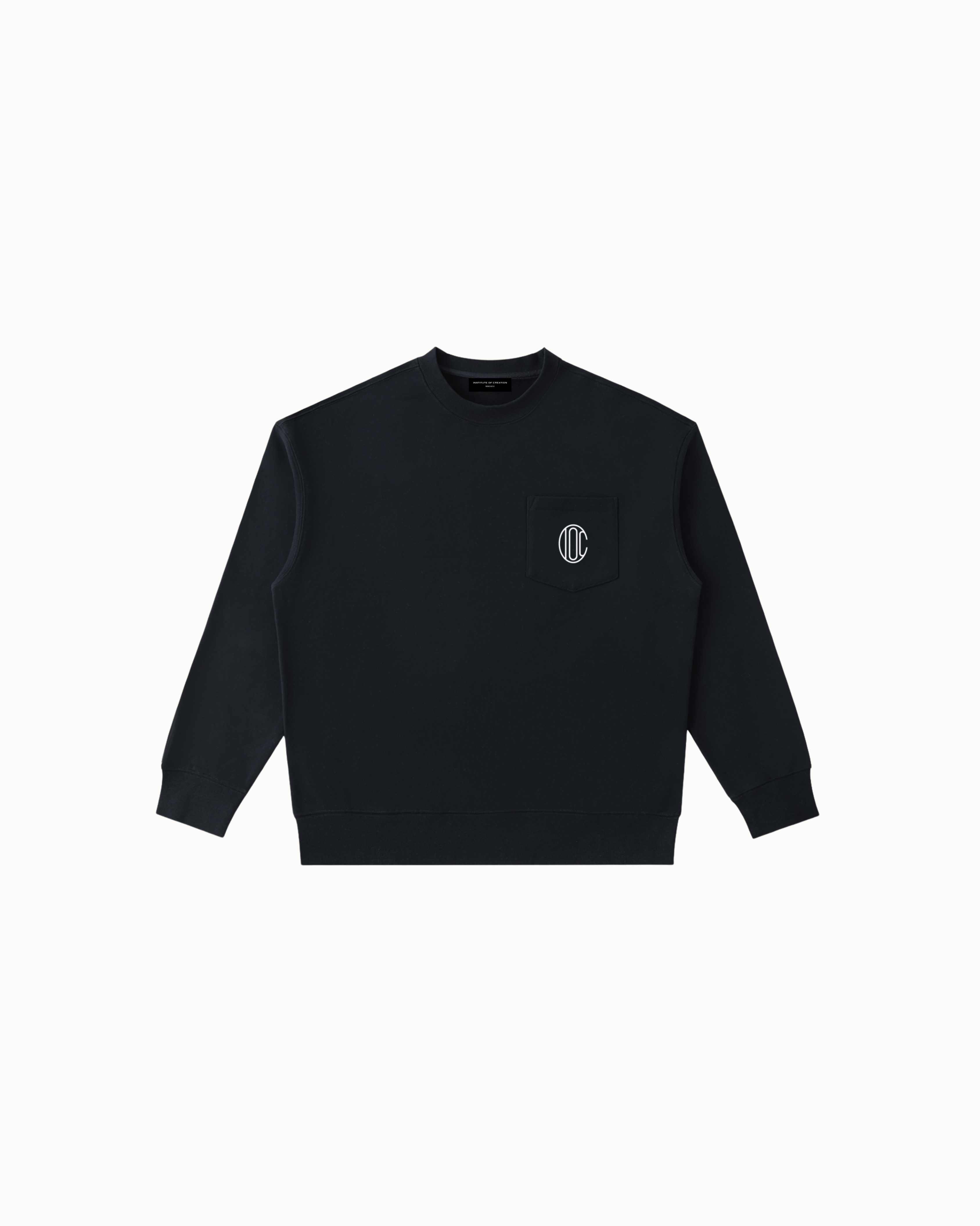 Ledger Sweatshirt Black — Institute of Creation