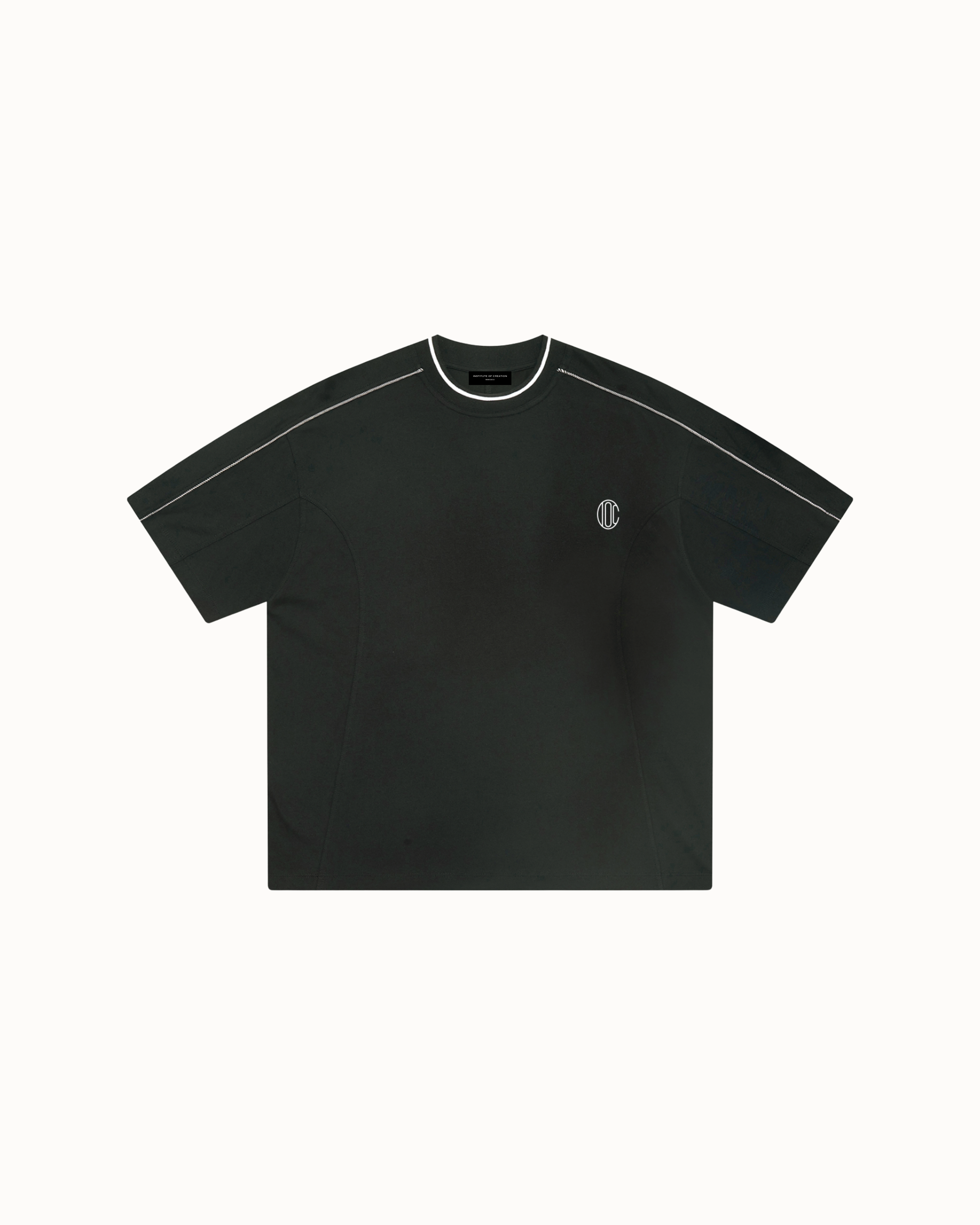 Lined Sigil T-Shirt Black — Institute of Creation