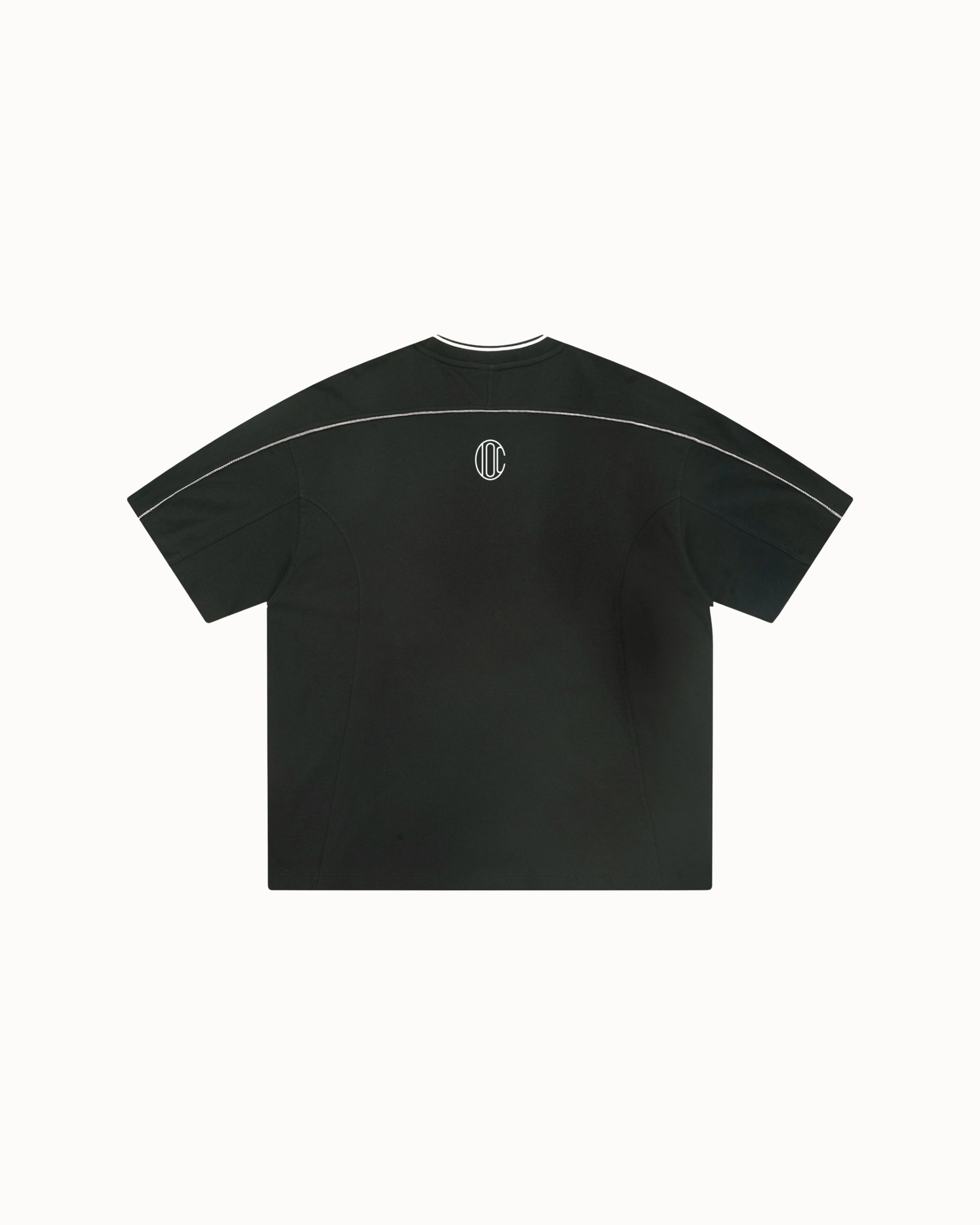 Lined Sigil T-Shirt Black