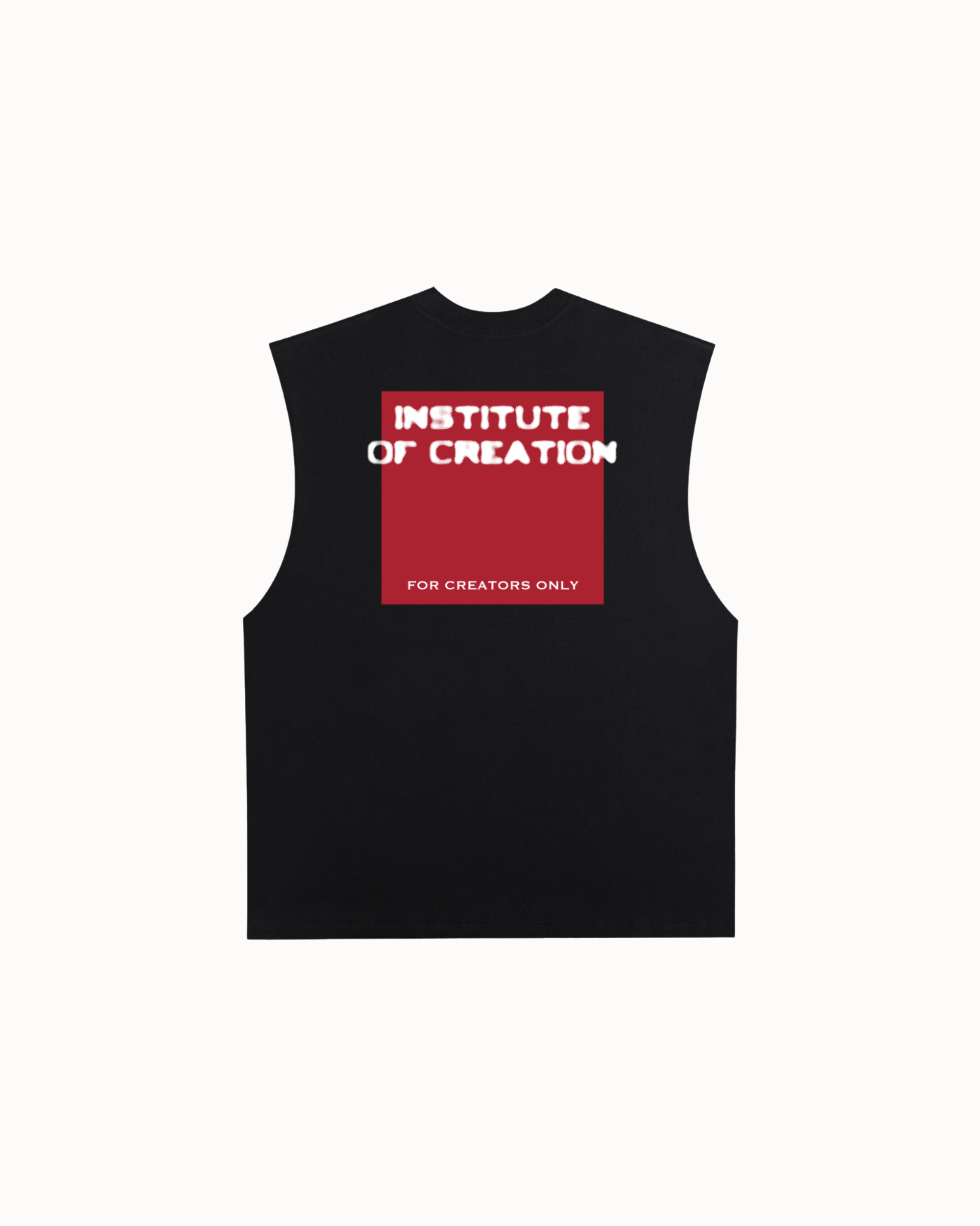 Manifesto Tank Top Black