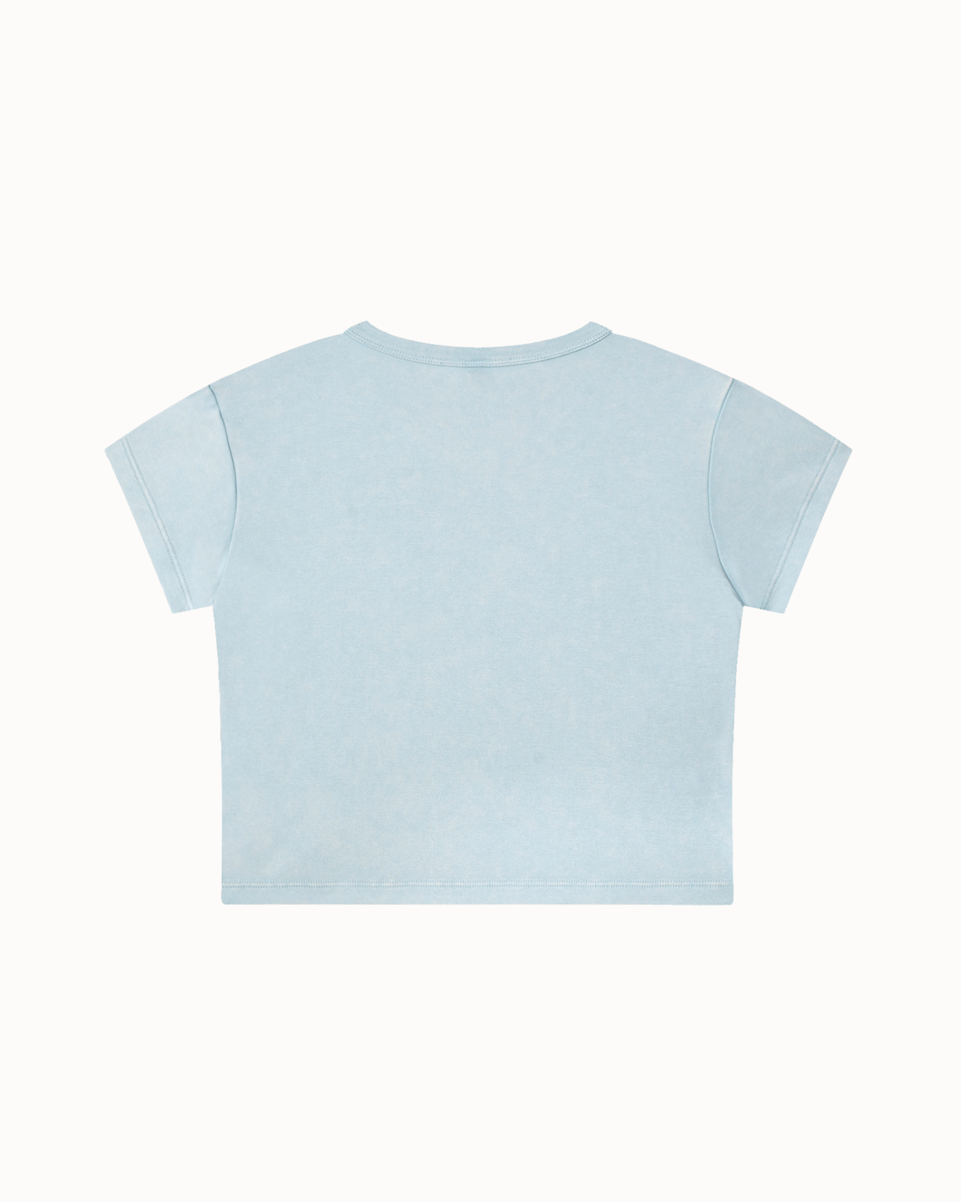 Mantra Crop Top Sky Blue