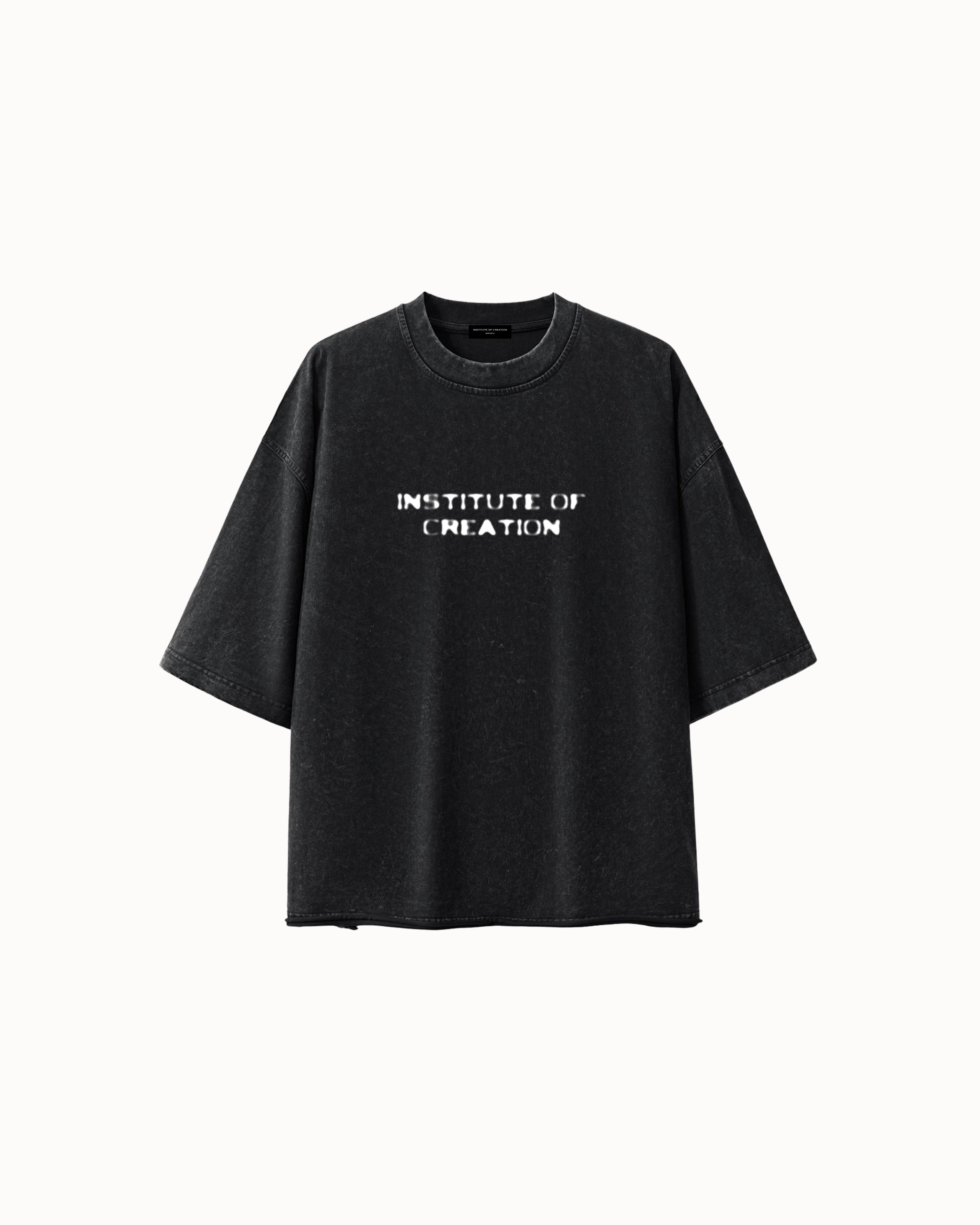 Margin T-Shirt Black — Institute of Creation