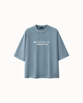 Margin T-Shirt Blue — Institute of Creation