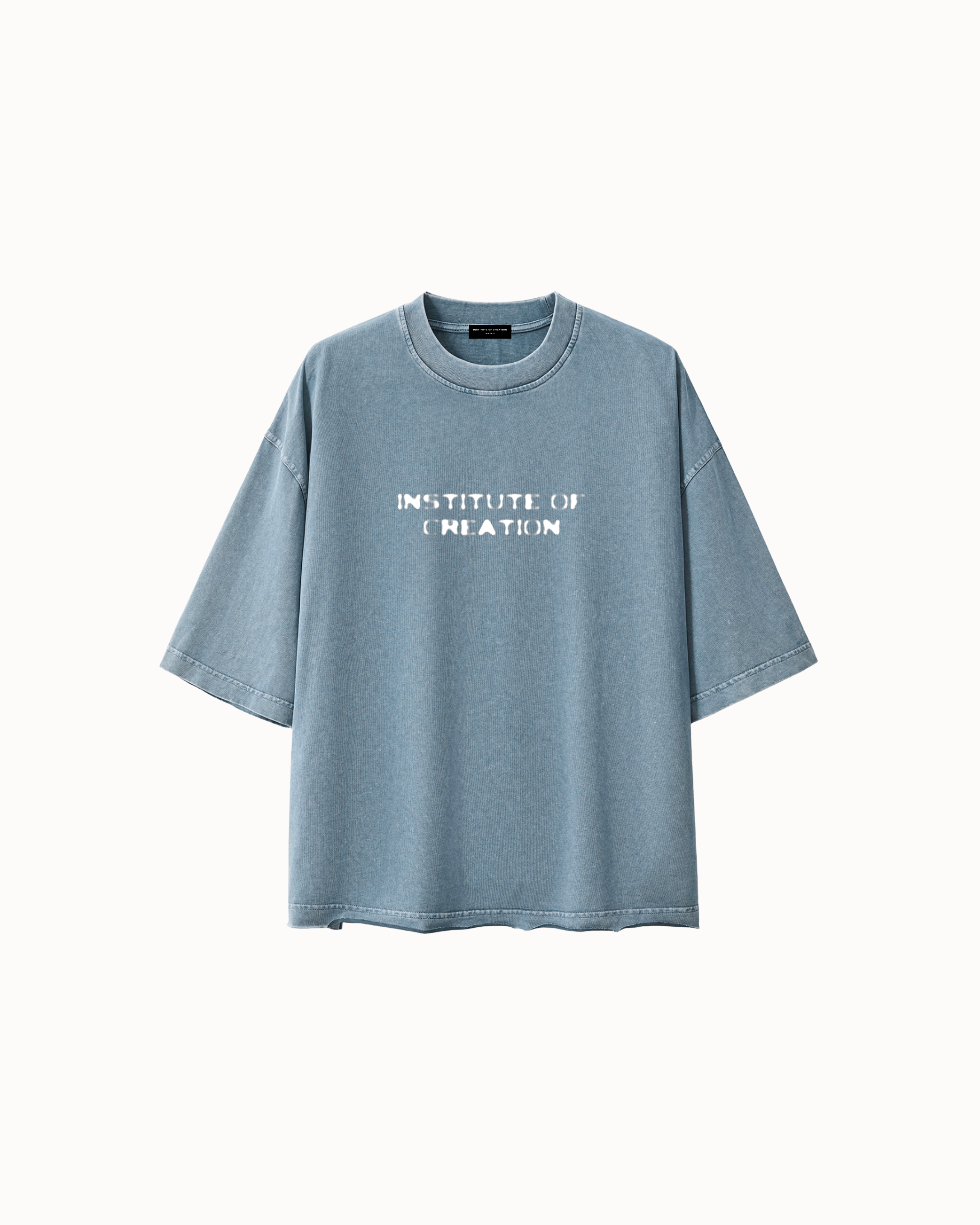 Margin T-Shirt Blue — Institute of Creation