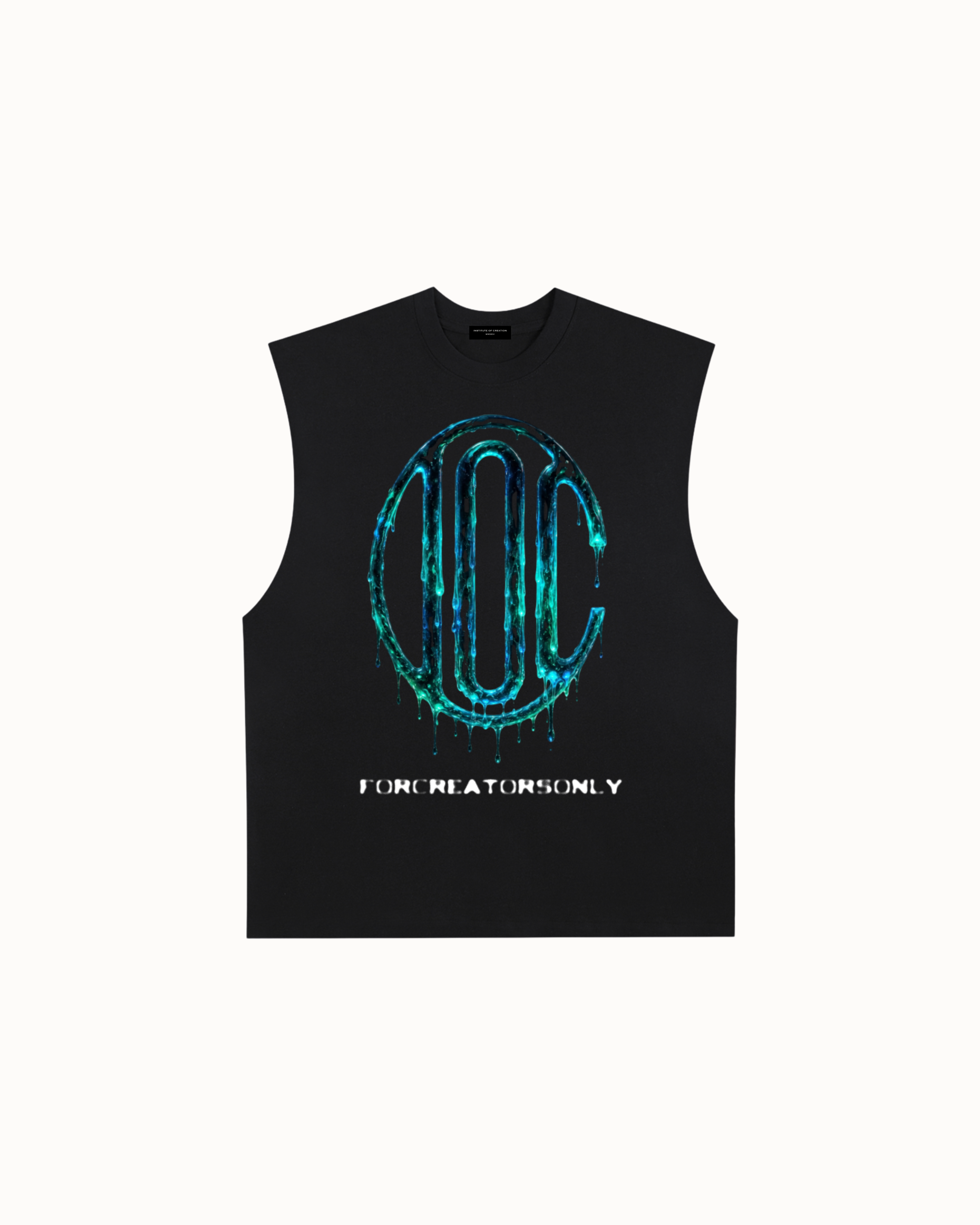 Primordial Tank Top Black — Institute of Creation