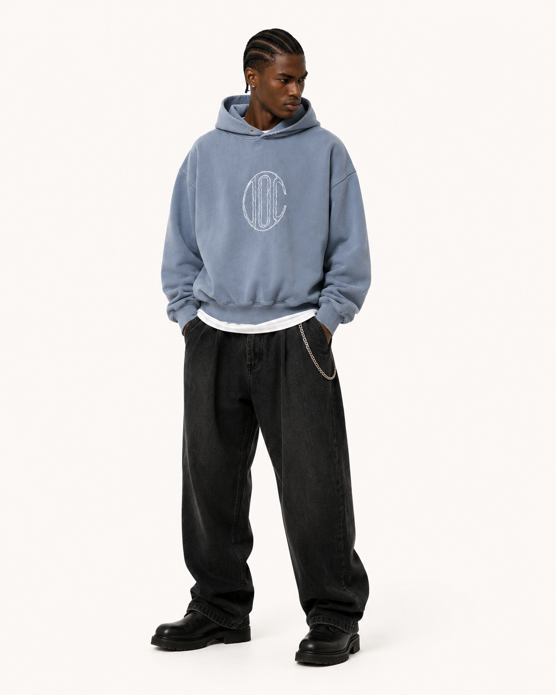 Electro Hoodie Blue