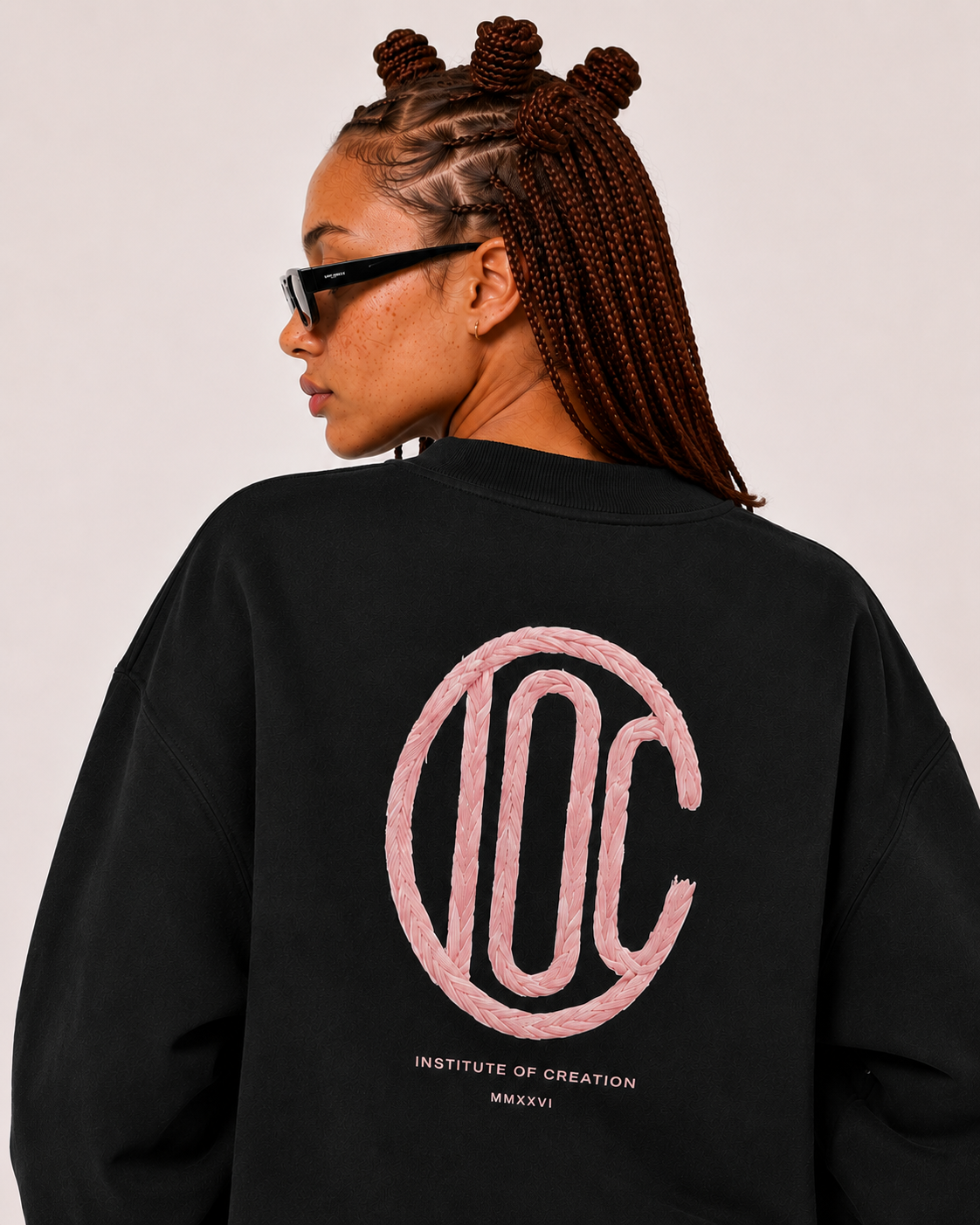 Emblem Sweatshirt Black