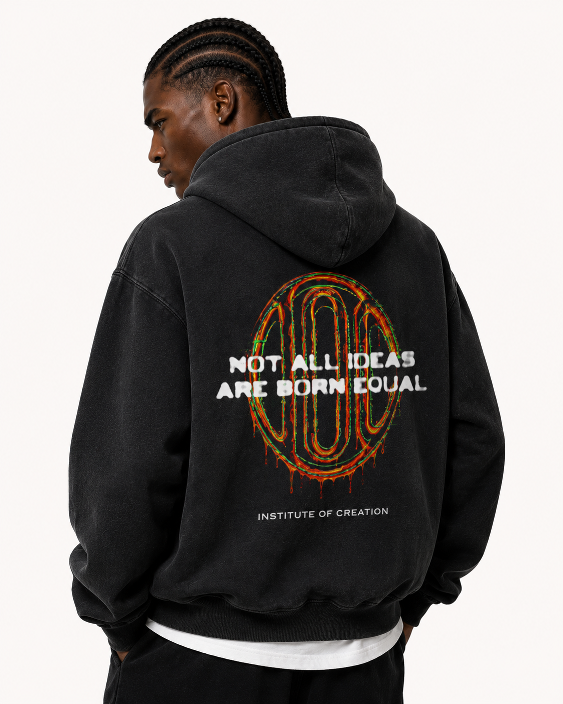 Halo Hoodie Black
