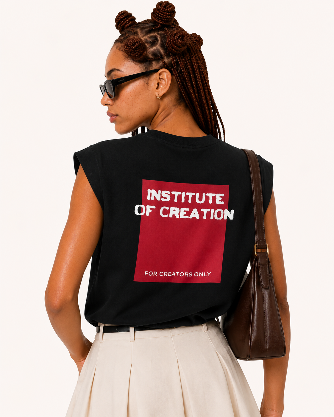 Manifesto Tank Top Black