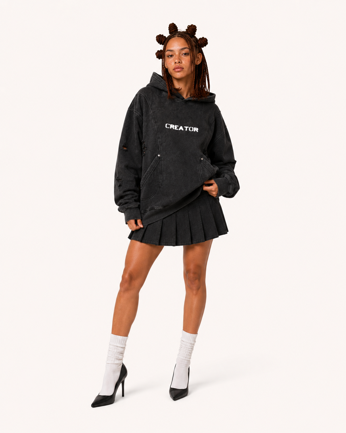 Creator Mantra Hoodie Black