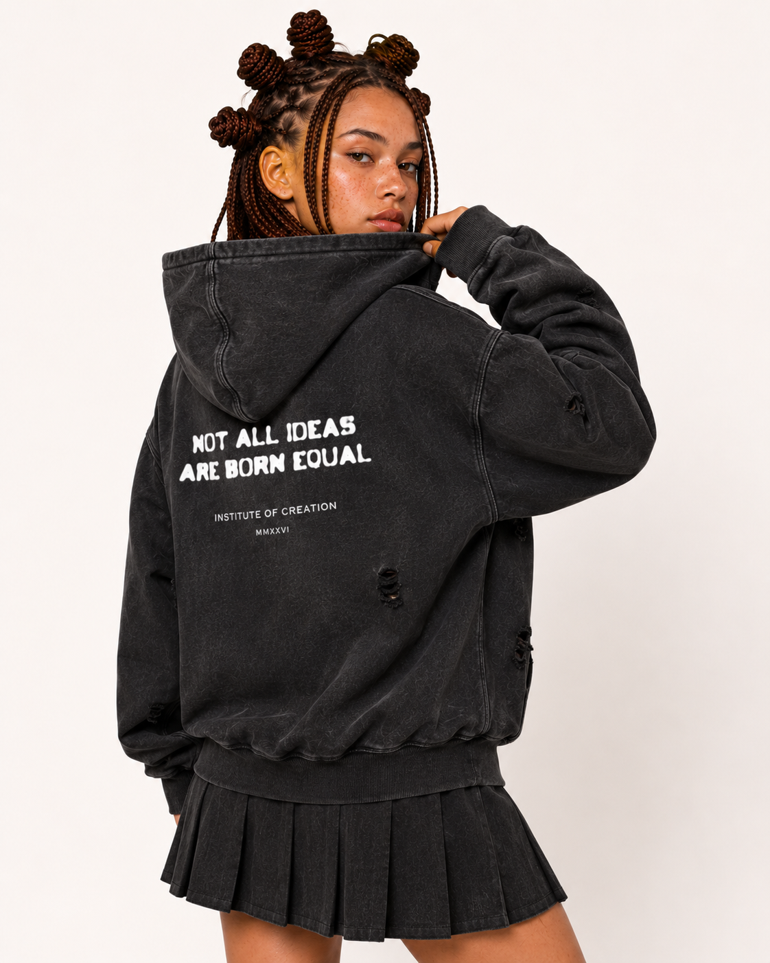 Creator Mantra Hoodie Black
