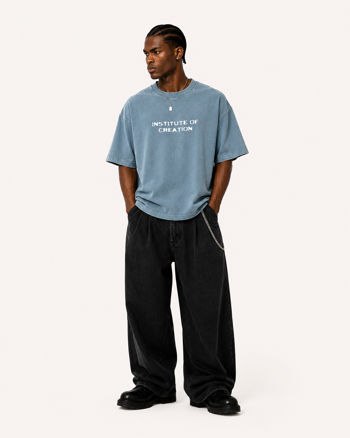 Margin T-Shirt Blue