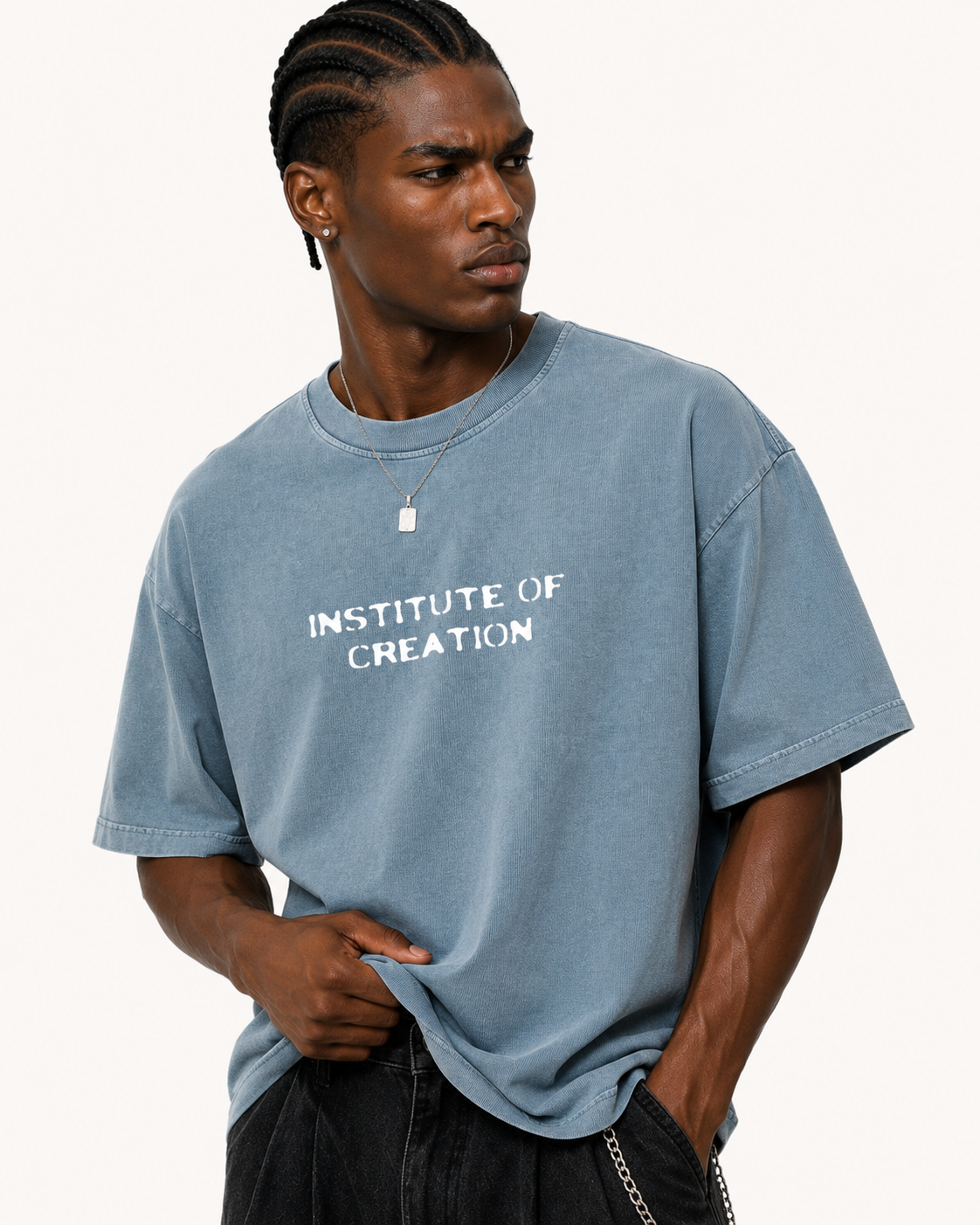 Margin T-Shirt Blue