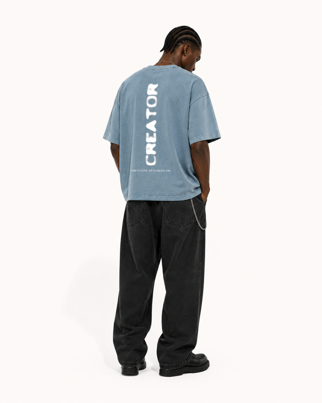 Margin T-Shirt Blue