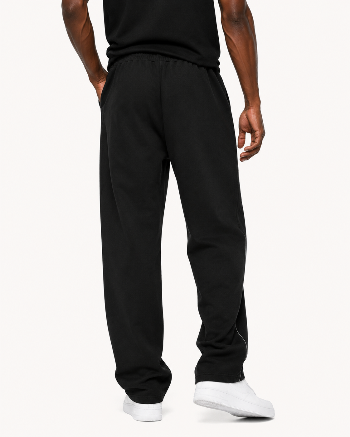 Lined Sigil Sweatpants Black